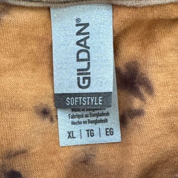 Gildan Men's Lot of 5 Multicolor Graphic Heavy Cotton Printed T-Shirts Size XL - Picture 2 of 12